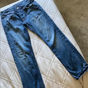 American Eagle men’s slim straight jeans